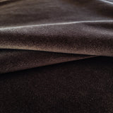 Bexley Velvet Fabric, Walnut