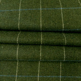 Miller Check Fabric, Moss HomeStyle Fabrics