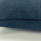Blake Outdoor Pillow, Indigo HomeStyle Fabrics