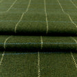 Miller Check Fabric, Moss HomeStyle Fabrics