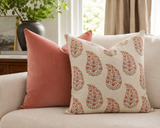 Ensley Pillow Cover, Woodrose