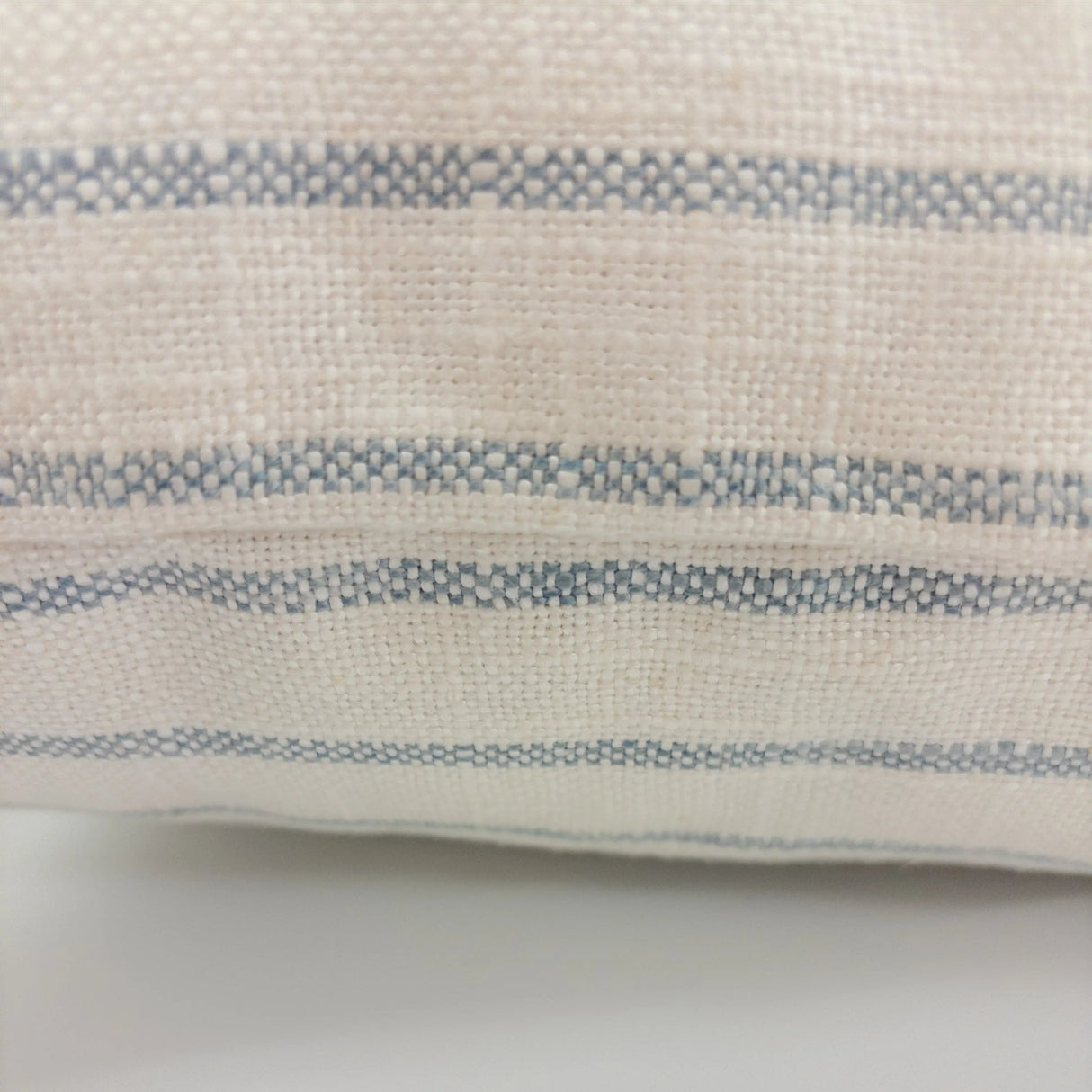 Mila Stripe Pillow Cover, Sky HomeStyle Fabrics