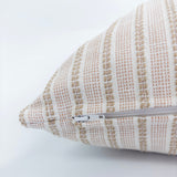 Sailor Stripe Pillow Cover, Clay HomeStyle Fabrics & Furnishings