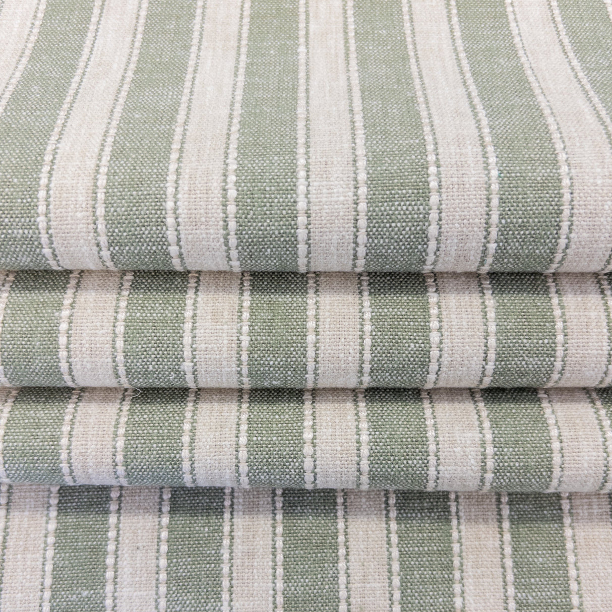 Marla Stripe Fabric, Avocado