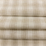 Dunmore Plaid Fabric, Linen
