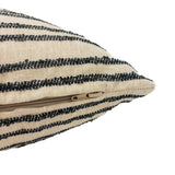 Sienna Stripe Pillow Cover, Newsprint