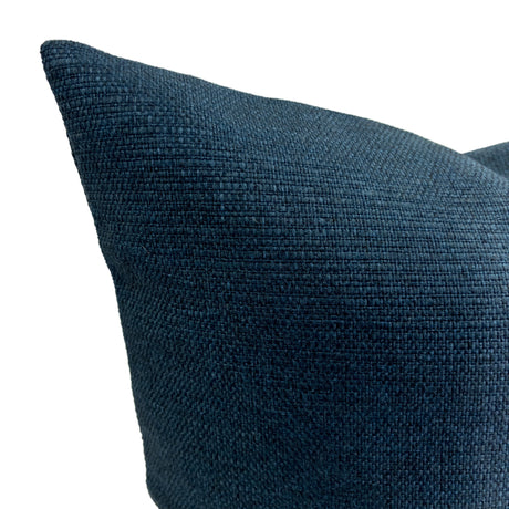 Blake Pillow, Indigo - HomeStyle Fabrics