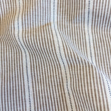 Brown Stripe Fabric, Isla Fabric, Butterscotch - HomeStyle Fabrics