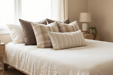 Caramel & Coffee Pillow Bundle - HomeStyle Fabrics