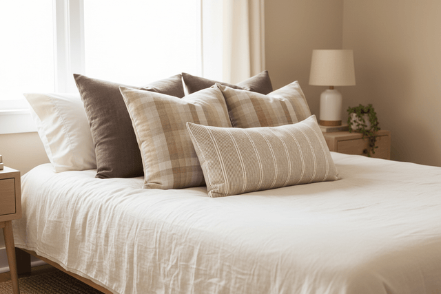 Caramel & Coffee Pillow Bundle - HomeStyle Fabrics