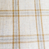 Cason Plaid Fabric, Sandstone - HomeStyle Fabrics