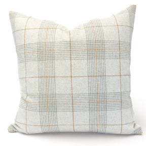 Daine Plaid Pillow Cover, Jade - HomeStyle Fabrics