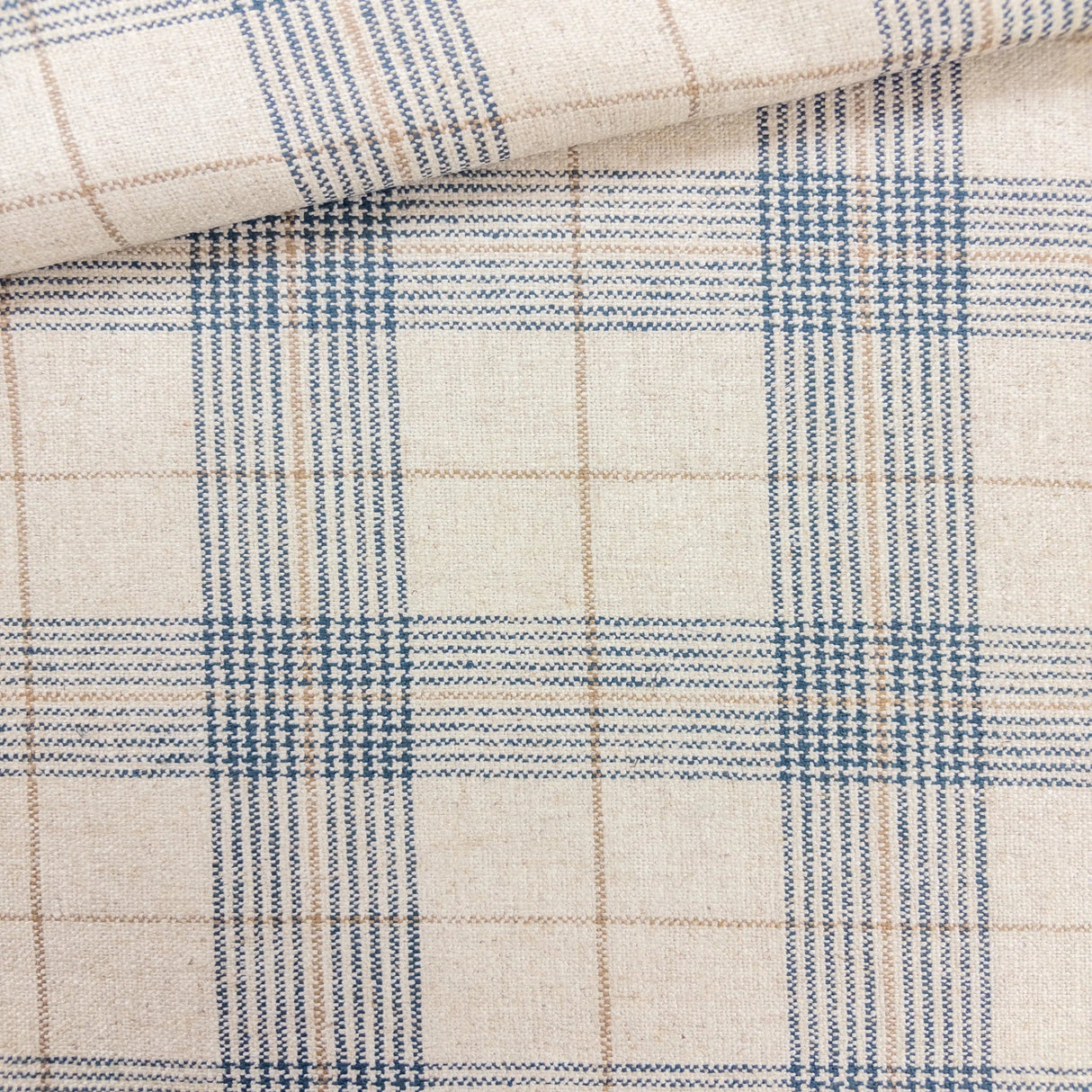 Daine Plaid Upholstery Fabric, Twilight - HomeStyle Fabrics