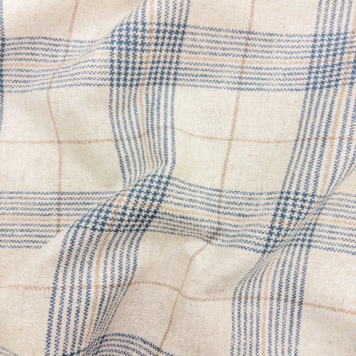 Daine Plaid Upholstery Fabric, Twilight - HomeStyle Fabrics