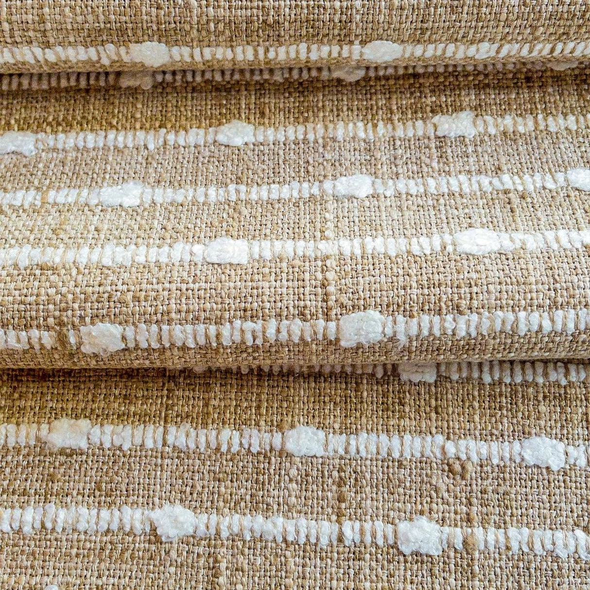 Dalia Stripe Fabric, Harvest - HomeStyle Fabrics