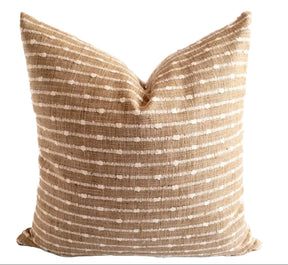 Dalia Stripe Pillow Cover, Harvest - HomeStyle Fabrics