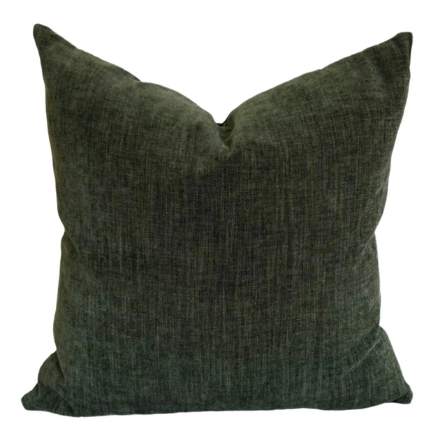 Damon Chenille Pillow Cover, Forest - HomeStyle Fabrics