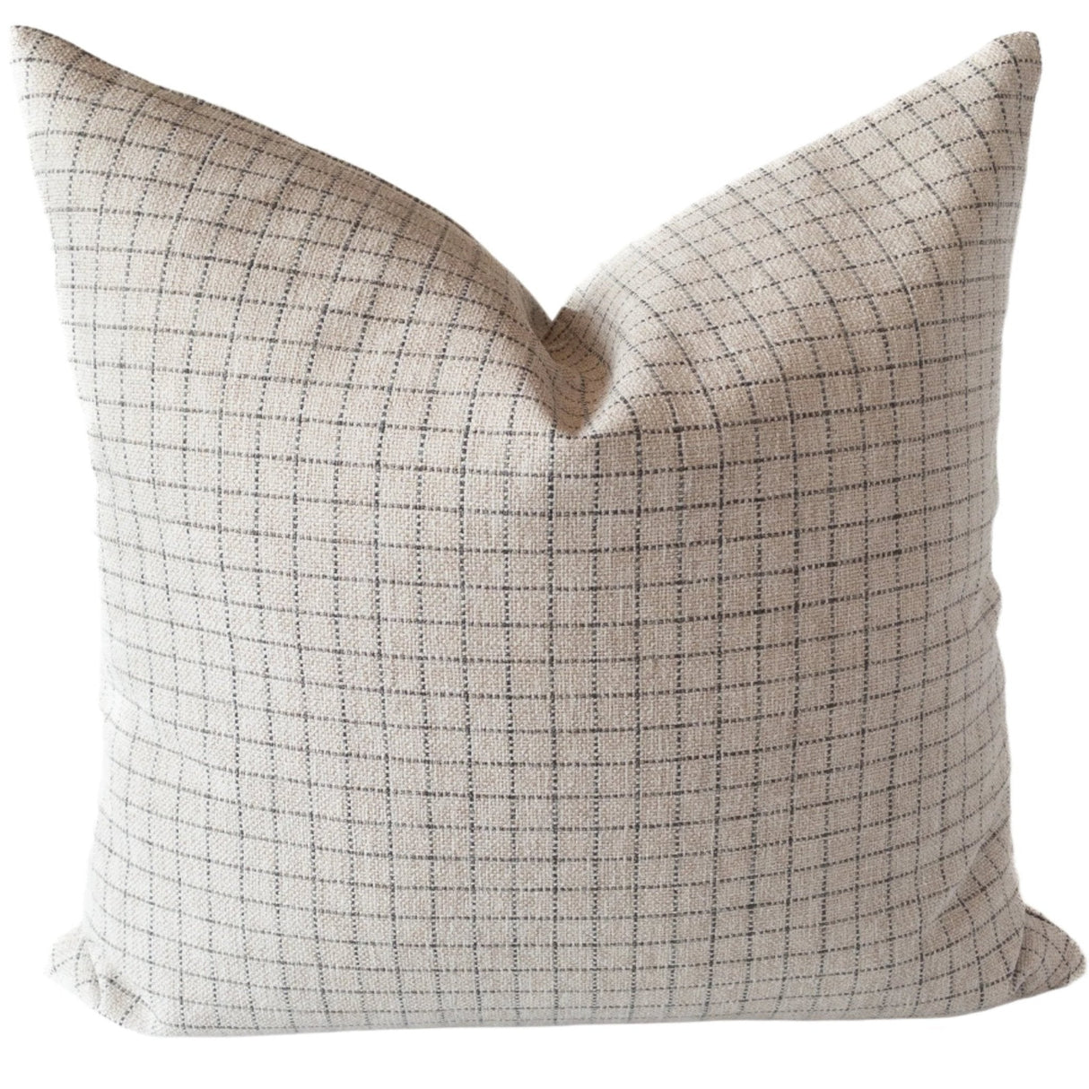 Eloise Plaid Pillow Cover, Birch - HomeStyle Fabrics