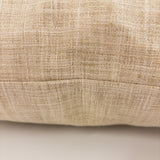 Finley Textured 20x20 Throw Pillow, Oatmeal *MISFIT* - HomeStyle Fabrics