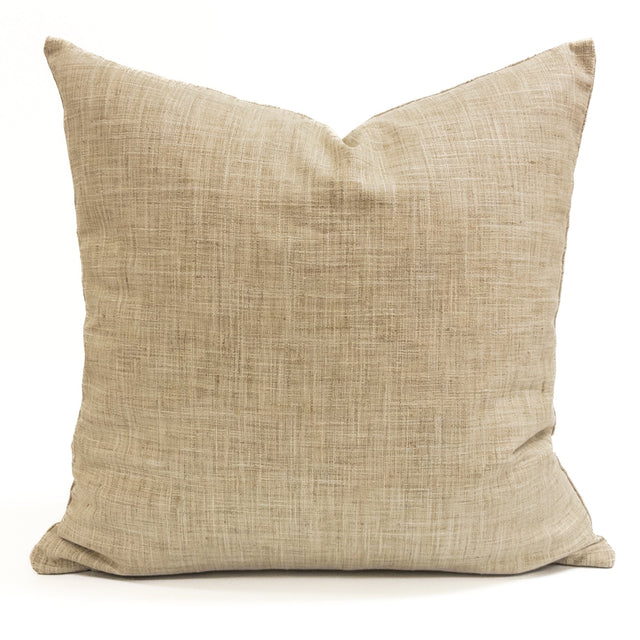 Finley Textured 20x20 Throw Pillow, Oatmeal *MISFIT* - HomeStyle Fabrics