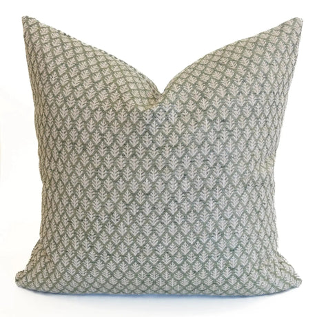 Flora Botanical Pillow Cover, Leaf - HomeStyle Fabrics