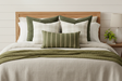 Forest & Jade Pillow Bundle - Complete with Green Throw