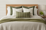 Forest & Jade Pillow Bundle - Complete with Green Throw