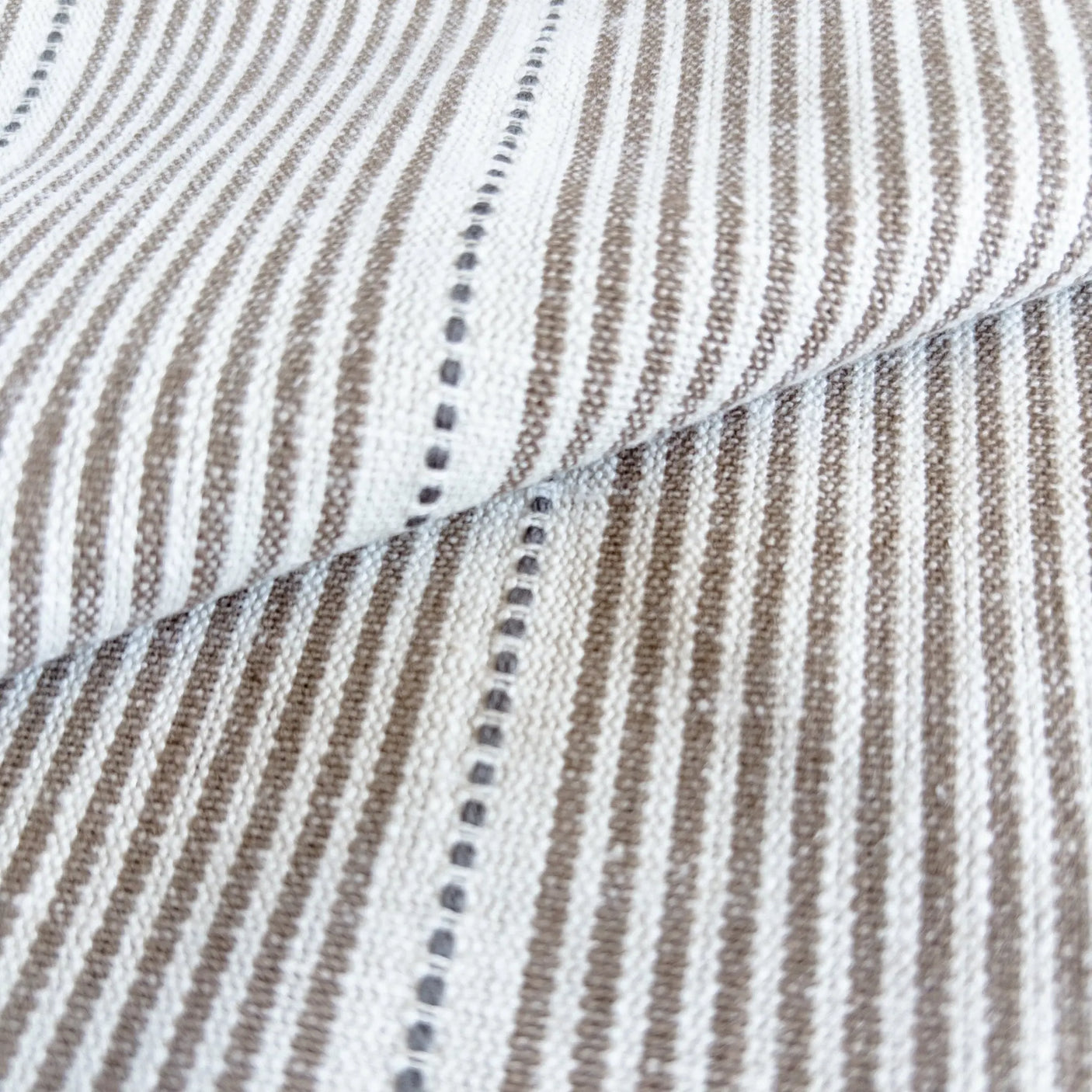 Isla Stripe Fabric, Butterscotch - HomeStyle Fabrics