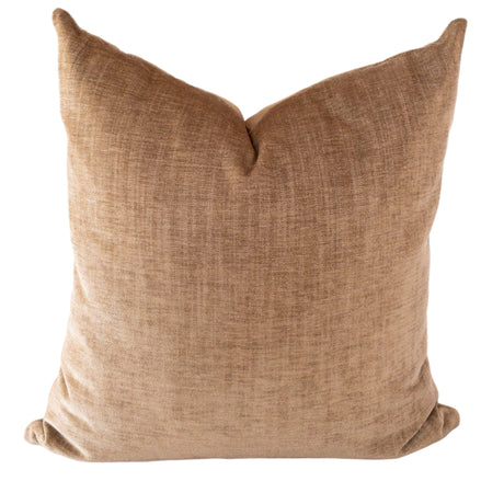 Jaylan Chenille Pillow Cover, Nutmeg - HomeStyle Fabrics