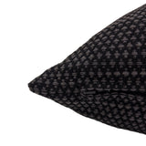 Kohen Pillow Cover, Onyx - HomeStyle Fabrics