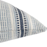 Logan Striped Pillow Cover, Lapis Blue *MISFIT* - HomeStyle Fabrics