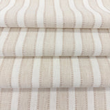 Marla Stripe Fabric, Sandbar - HomeStyle Fabrics