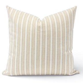 Marla Stripe Pillow, Sandbar - HomeStyle Fabrics