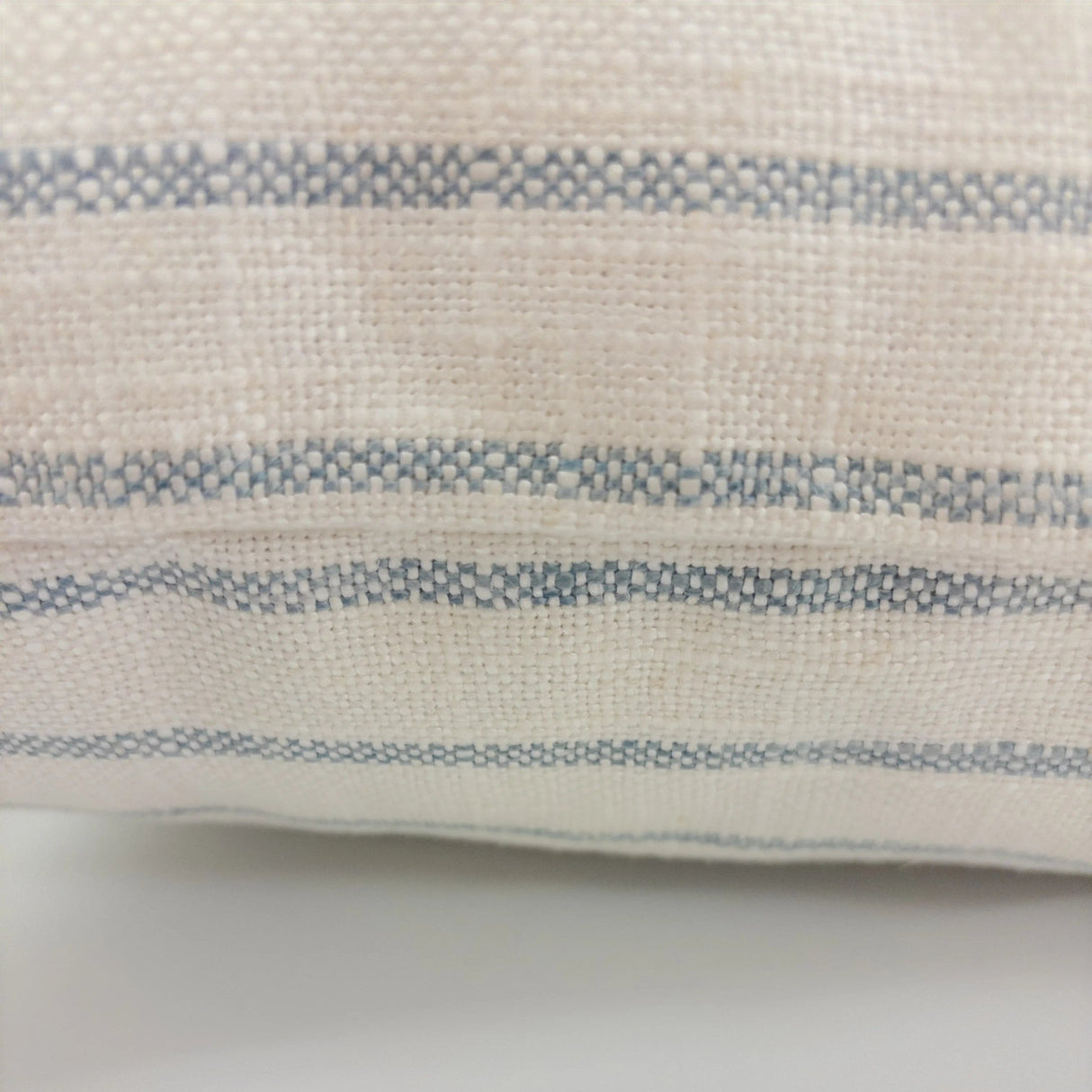 Mila Stripe Pillow Cover, Sky - HomeStyle Fabrics