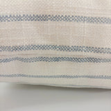 Mila Stripe Pillow Cover, Sky - HomeStyle Fabrics