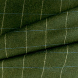 Miller Check Fabric, Moss - HomeStyle Fabrics