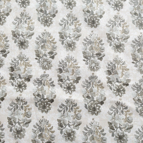 Oriana Floral Print Fabric, Shadow - HomeStyle Fabrics