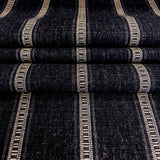 Remi Stripe Fabric, Onyx - HomeStyle Fabrics