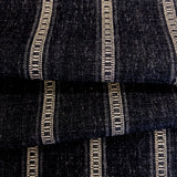 Remi Stripe Fabric, Onyx - HomeStyle Fabrics