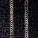 Remi Stripe Fabric, Onyx - HomeStyle Fabrics