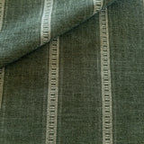Remi Striped Fabric, Olive - HomeStyle Fabrics