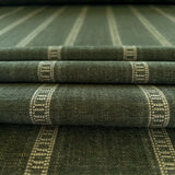Remi Striped Fabric, Olive - HomeStyle Fabrics