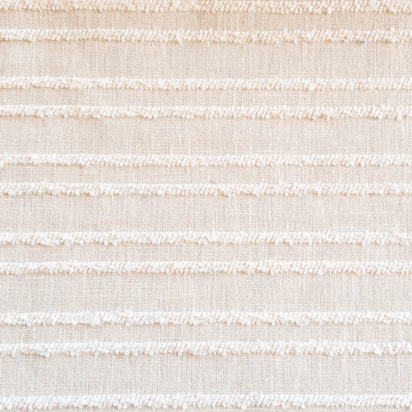 Sabbia Striped Fabric, Flax - HomeStyle Fabrics