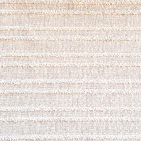 Sabbia Striped Fabric, Flax - HomeStyle Fabrics