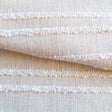 Sabbia Striped Fabric, Flax - HomeStyle Fabrics