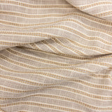 Sailor Stripe Outdoor Fabric, Sisal - HomeStyle Fabrics