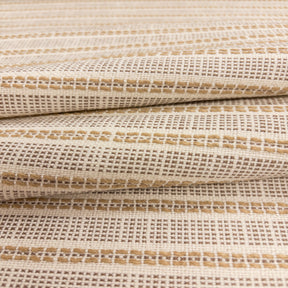 Sailor Stripe Outdoor Fabric, Sisal - HomeStyle Fabrics