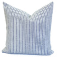 Sailor Stripe Pillow Cover, Chambray - HomeStyle Fabrics