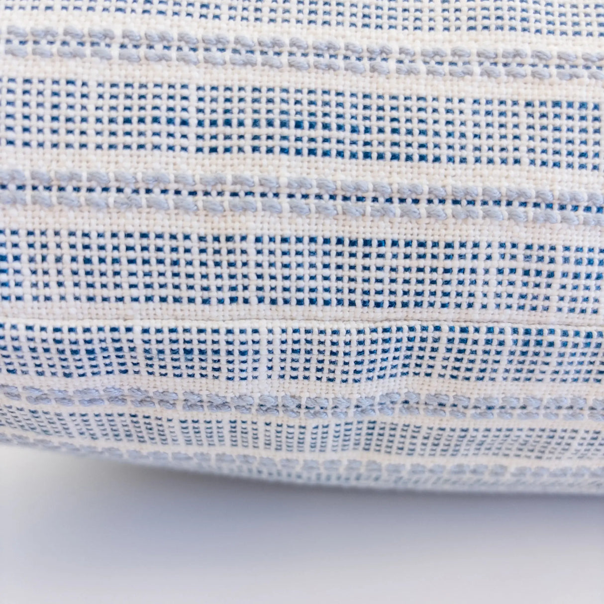 Sailor Stripe Pillow Cover, Chambray - HomeStyle Fabrics