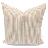 Sailor Stripe Pillow Cover, Sisal - HomeStyle Fabrics